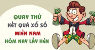 Quay thử XSMN 03/10/2019 - Kết quả quay thử XSMN thứ 5 hàng tuần